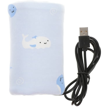 General Purpose Feeding Bottle Cover Carry Keep Warm USB Warmer for Travel Portable