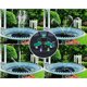 thumbnail image 4 of 2023 NUEVA Fuente Solar, Fuente Solar Giratoria de 4W Batería Incorporada de 1500mAh Bomba de Estanque Fuente de Jardín para Estanque de Jardín o Cuenca de Estanque Baño de Aves Tanque de Peces, 4 of 4