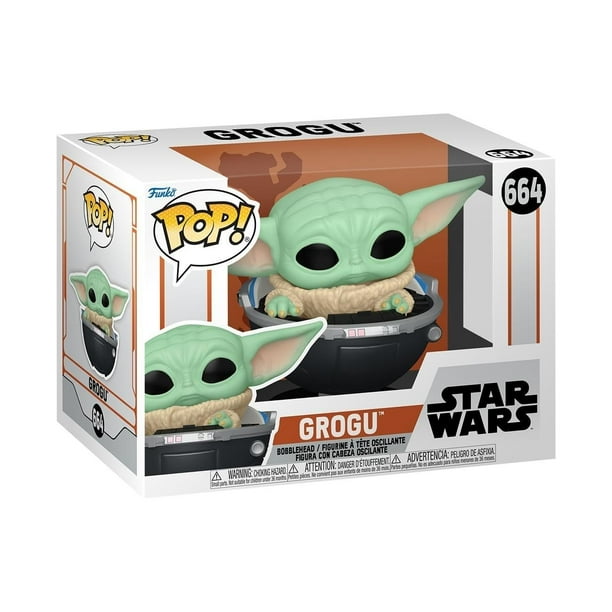 Figura de acción Funko Pop! Star Wars: El Grogu mandaloriano