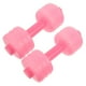 thumbnail image 4 of 2 botellas de agua portátiles con mancuernas para mujer: equipo de fitness con pesas ajustables para el hogar, la oficina y el gimnasio, para moldear brazos y cintura., 4 of 7