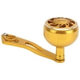 thumbnail image 3 of Aluminum Alloy Baitcasting Reel Handle Grip, Rocker Arm Replacement, 8x5mm B Type, Gold, 3 of 8