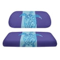 thumbnail image 2 of Pzuqiu 2-Piece Sea Turtle Golf Cart Seat Covers - Breathable Washable Protective Set for 2-Seater Golf Carts, 2 of 10