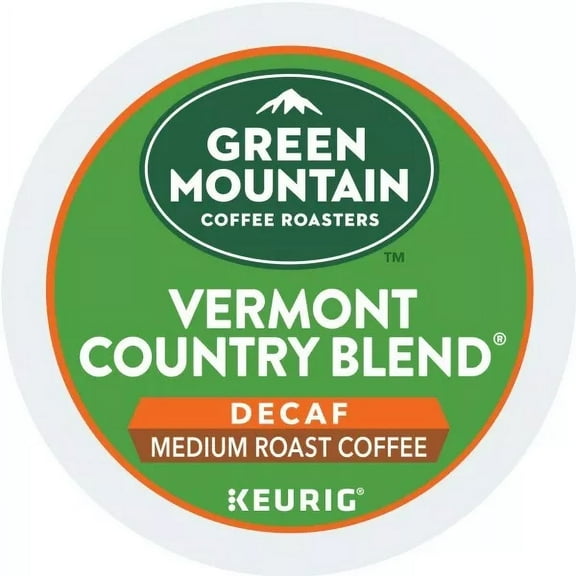 Green Mountain Coffee Roasters Vermont Country Blend Decaf, 24 K-Cup Pods