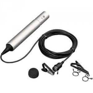 Sony ECM55B Electret Condenser Lavalier Microphone, Black