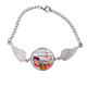 thumbnail image 1 of Famoso local de turismo japonés Pulsera pulsera pulsera alas de ángel pulsera, 1 of 3
