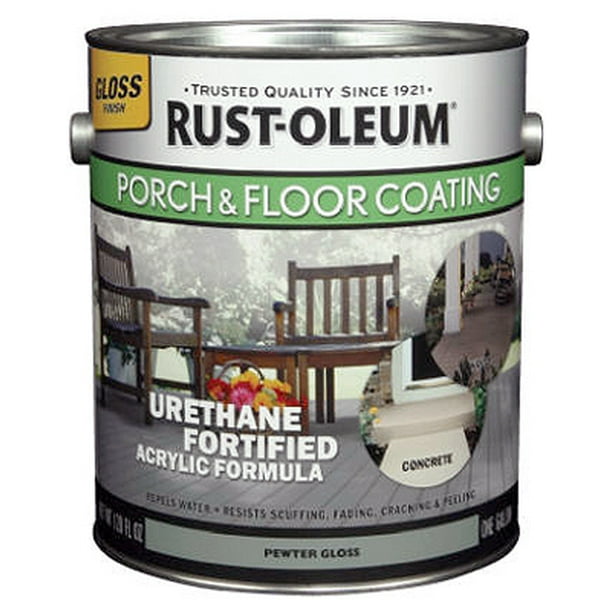 RUSTOLEUM 320474 Floor Coating Urethane Modified Acrylic 1 gal., Gloss