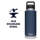 thumbnail image 5 of Botella YETI Rambler 1.36L de acero inoxidable con aislamiento al vacío, 5 of 6