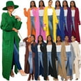 thumbnail image 4 of Pull à Manches Longues pour Femmes, Cardigan en Tricot Décontracté Automne Hiver, 4 of 5