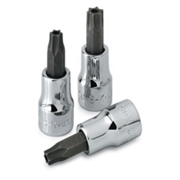 S - K Hand Tool Socket Charm 0.25 Driver Torx Long T10