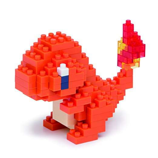 Nanoblocks Pokemon Charmander Building Set Walmart Com Walmart Com