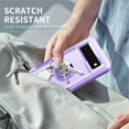 thumbnail image 6 of SaniMore for Google Pixel 6 6.4" Magnetic Case, Rugged PC & TPU Bumpers with Car Mount & Ring Kickstand Heavy Duty Full Body Protective Case for Google Pixel 6 Women Men, Purple, 6 of 9