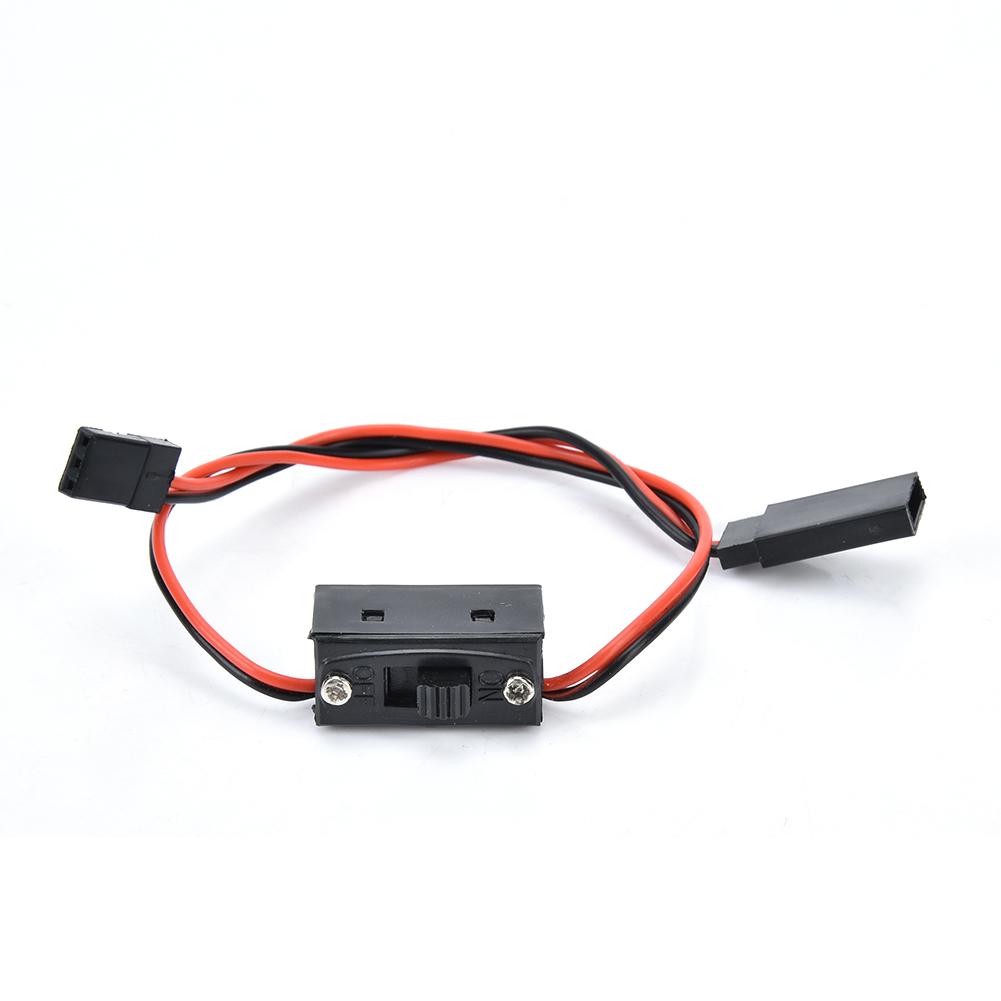 Mgaxyff RC Airplane Extension Cable, Extension Cable with Switch, 2pcs