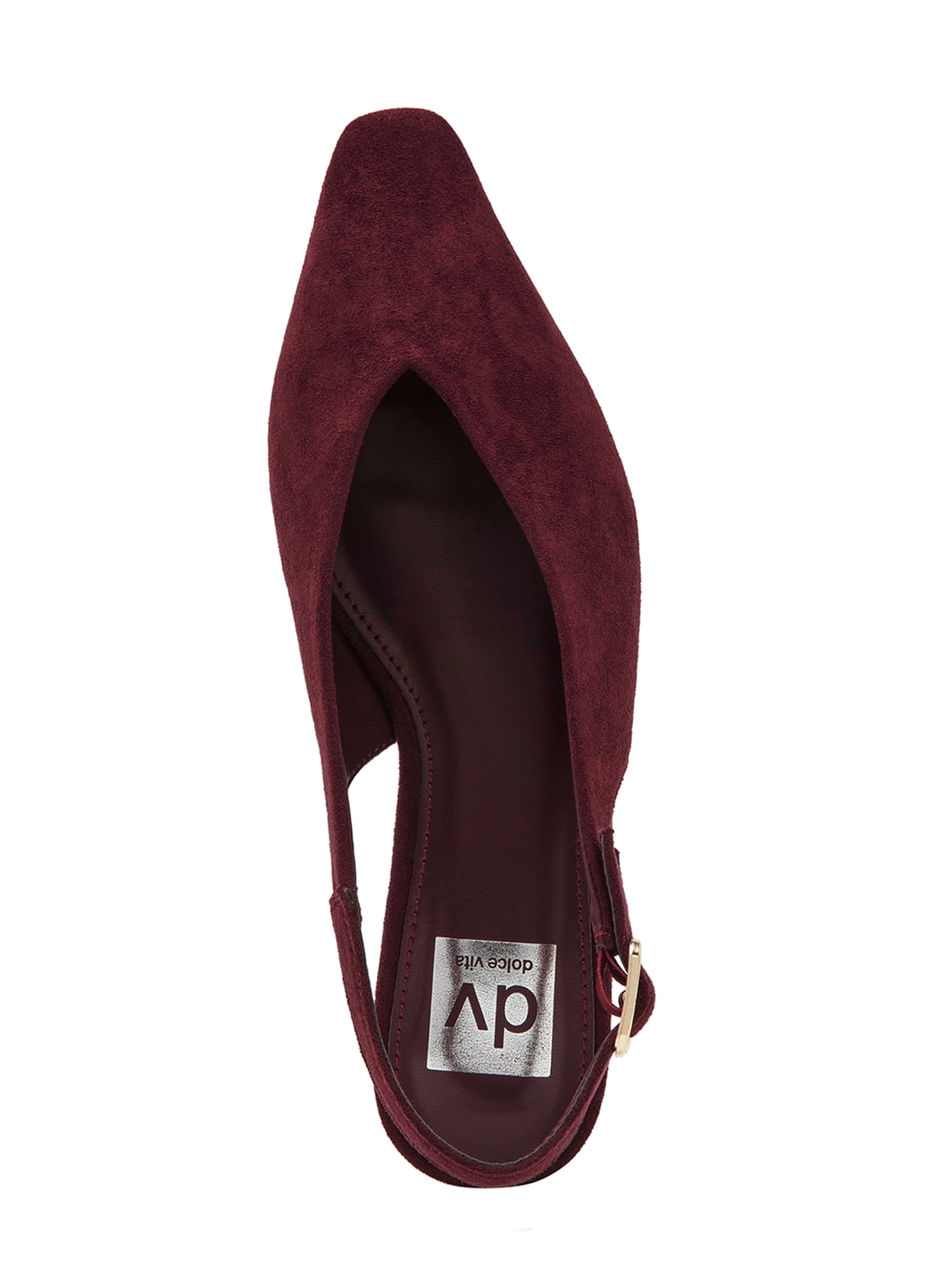 DV Dolce Vita Women's Renada Slingback Pointed Toe Flat