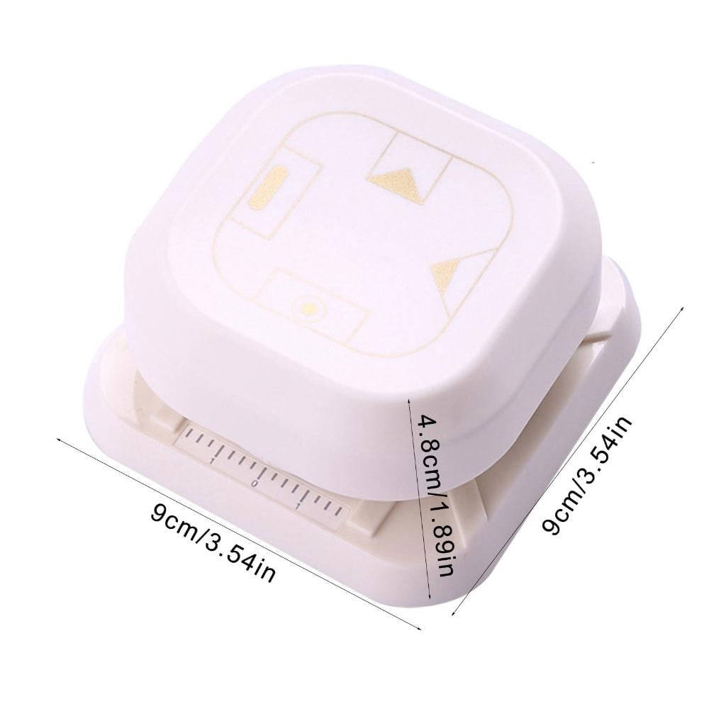 Ywmsfl 4 in 1 Corner Paper Puncher 4 Way Paper Corner Cutter Multifunction Hole Puncher