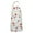 Pioneer Flower Floral-3, variant on Pioneer Flower Floral Print Pattern Apron-Garden Aprons for Women with Pockets-Cotton Linen Waterproof Kitchen Cooking Gardening Aprons Adjustable for Kitchen,Cooking,BBQ and Salon 33x27 Inch