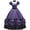 Purple, variant on Gothic Southern Belle Victorian Dress Marie Antoinette Wedding Dress Ball Gown Rococo Masquerade Prom Dress