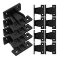 thumbnail image 4 of 12 Set False Front Cabinet Clips Plastic Bracket Fake Drawer Clips False Drawer Front Clips For Wall Cabinet Installation Support, 4 of 8
