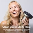 thumbnail image 2 of AquaTru Filtered Shower Head for Chlorine Removal, Hard Water Shower Filter for Skin and Hair, Brushed Nickel ABS, 2 of 7