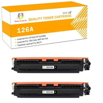 Toner H-Party 2-Pack Compatible 126A Toner Cartridge for HP 126A CE310A for Use with LaserJet Pro CP1025 CP1025NW, TopShot LaserJet Pro M275, LaserJet Pro 100 Color MFP M175A M175NW Black