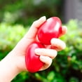 thumbnail image 3 of Wooden Maracas Egg Shakers Musical Percussion Instrument Eggs 2pcs Red, 3 of 8