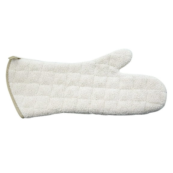 Terry Oven Mitt - One, 17 inches