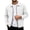White, variant on hoksml Men s Solid Corduroy Collared Zip Up Jacket Long Sleeve Casual Outerwear for Fall Winter Daily Work Comfort