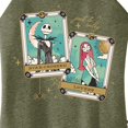 thumbnail image 3 of The Nightmare Before Christmas - Star Crossed Lovers - Juniors High Neck Tank Top, 3 of 5