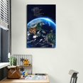 thumbnail image 6 of Education Poster The Solar System Poster Sun Poster Space Poster Classroom Poster Canvas HD Print Wall Art Picture Print Modern Family Bedroom Decor Posters, 6 of 7