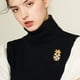 thumbnail image 3 of Ganfancp Vintage Nostálgico Perla Cocos Cactus Piña Vagón Broche Ofertas Del Día 1 Broche, 3 of 3