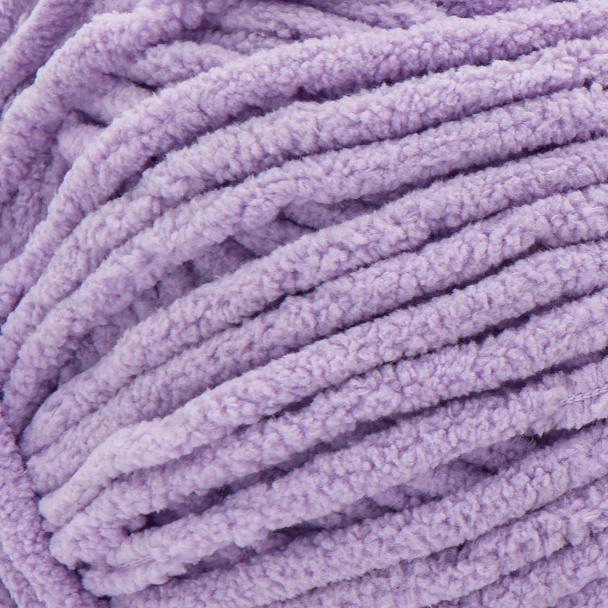Bernat® Baby blanket™ #6 Super Bulky Polyester Yarn, Baby lilac 10.5oz/300g 220 Yd (2pk)