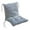 Gray, variant on WKSCLPAI Indoor Outdoor Cushions for Patio Furniture, Fortable Rocking Chair Cushions, Water Resistant and Fade-resistant Cotton Linen Seat Cushion with Anti-slip Fastness Belt, 16" L W H