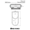 thumbnail image 7 of Rev-A-Shelf 3450-11BR 11 Inch Quad Under Cabinet Stemware Holder, Brass, 7 of 7