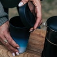 thumbnail image 6 of Silipint: Silicone 16oz Coffee Tumblers: 2 Pack Red Speckled - Unbreakable Cups, Reusable, Flexible, Hot & Cold Drinks, 6 of 7