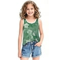 thumbnail image 5 of AUNVITO Boys & Girls Casual Print Sleeveless Round Neck Tank Top for Older Kids (3-15 Years), 5 of 7