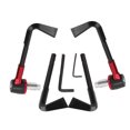 thumbnail image 3 of CNC Moto Poignée Garde Leviers de Frein Protéger Garde Moto Protecteur Guidon (Rouge), 3 of 12