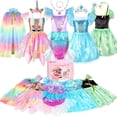 thumbnail image 1 of Set de disfraces HAMSILY Princess para niñas de 3 a 6 años, 1 of 7