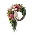thumbnail image 1 of Artificial Eucalyptus Garland Artificial Hydrangeas Wreaths Handmade Wreath Decorations Wreath Artificial Flower Garland, 1 of 3