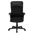 thumbnail image 4 of Flash Furniture High Back Leather / Mesh Combination Executive Swivel Office Chair - Black, 4 of 4
