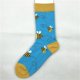 thumbnail image 1 of Calcetines de moda para hombre y mujer, calcetines de algodón de tubo largo para hombre, calcetines de jacquard con frutas de colores y animales, calcetines felices, 1 of 6
