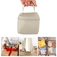 thumbnail image 7 of Unique Bargains Cosmetic Bag Travel Makeup Bag Cosmetic Brush Organizer Storage Bag for Women Beige 4.72"x2.36"x4.33", 7 of 7