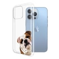 thumbnail image 2 of WIRESTER Soft TPU Clear Case Slim Protective Cover for Apple iPhone 13 Pro Max 6.7" 2021, English Bulldog Look For You, 2 of 3