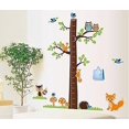 thumbnail image 3 of Graz Design Wall Sticker XXXL Forest Owl with Growth Chart and fo, 3 of 5