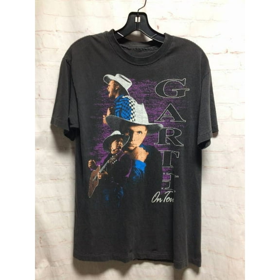 Garth Brooks On Tour Black Cotton Size S-4XL Unisex Gift For Fan
