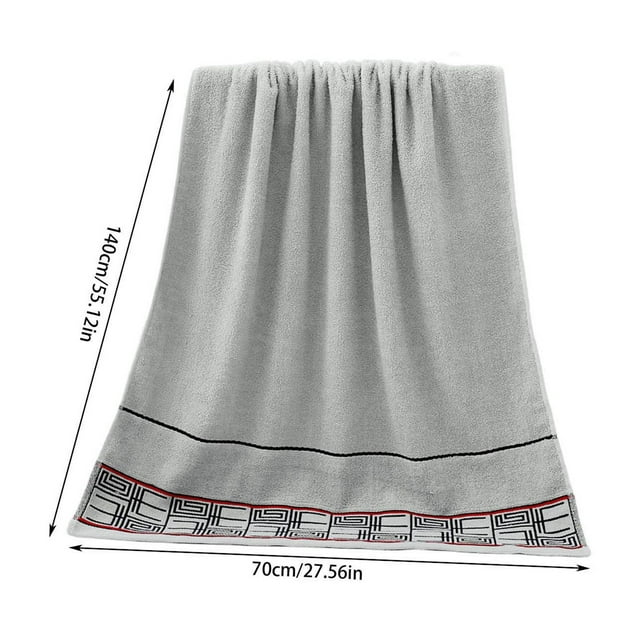 Large Size 28 X 55 Inches Large Bath Towels Super Absorbency Compact Expeditious Drying And Lightweight Ideal For Gym Travel