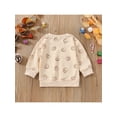 thumbnail image 4 of Bagilaanoe Toddler Baby Girl Boy Christmas Sweatshirt Long Sleeve Santa Claus Print Pullover 6M 12M 2T 3T 4T 5T 6T Kids Fall Loose Tee Tops, 4 of 9
