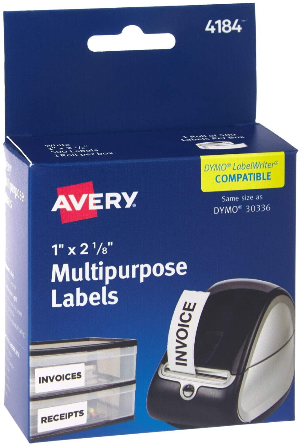 Avery Thermal Roll Labels, 1