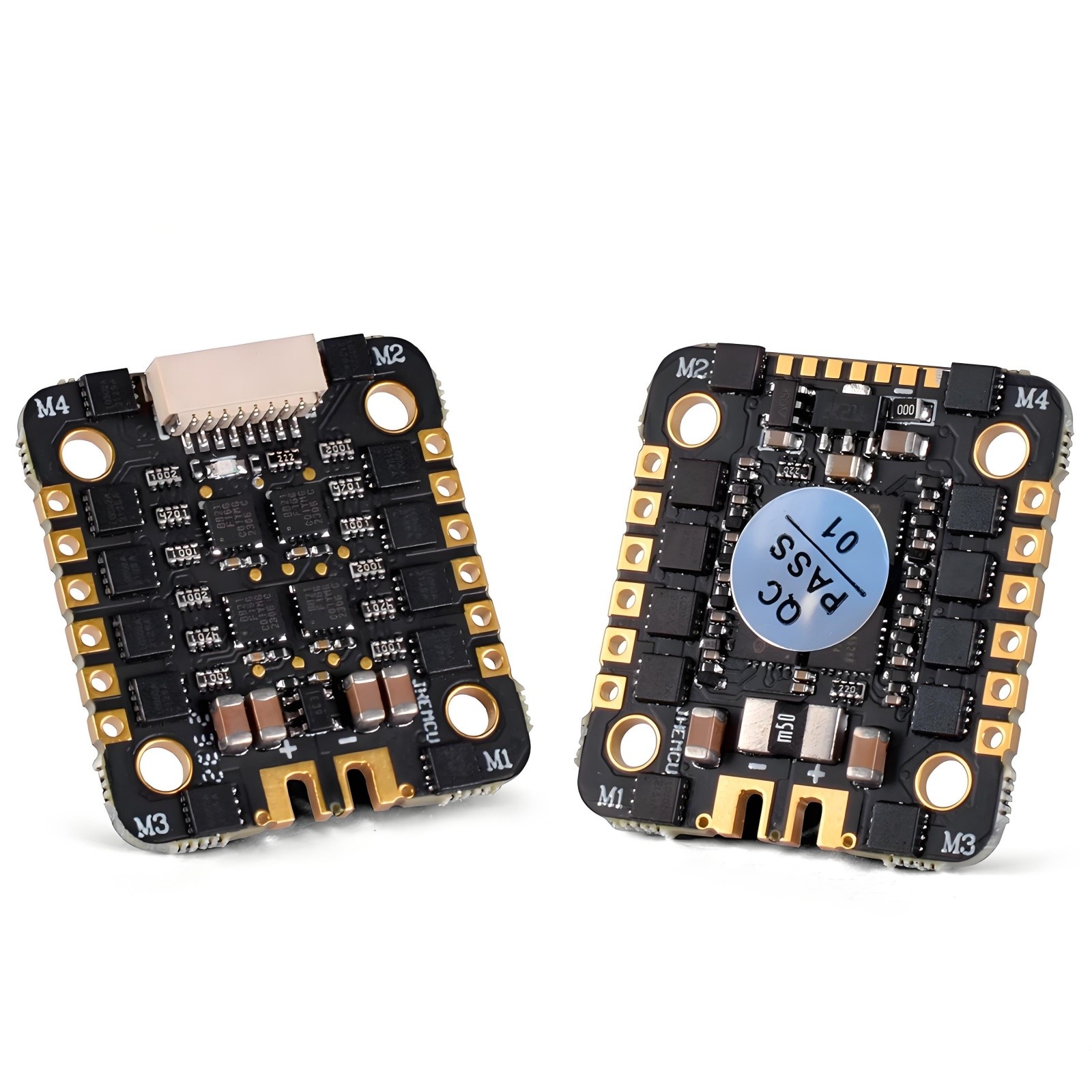 JHEMCU EM40A 4-in-1 Brushless ESC – 40A BLHeli_S DShot600 Electronic Speed Controller for FPV Racing Drones, 2–6S LiPo, 20×20mm Mounting
