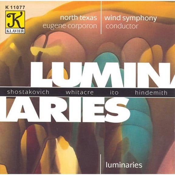 North Texas Wind Symphony - Luminaries - Music & Performance - CD