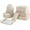 Beige,7set, variant on Packing Cubes for Travel,7 Set Storage Cubes,Luggage Packing Organizers for Travel Accessories Home Wardrobe (Beige,7set)