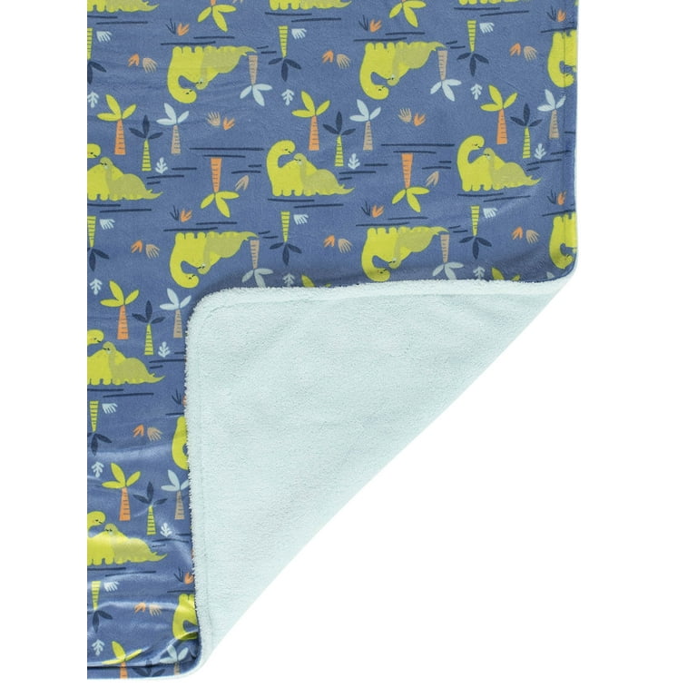 Parent s Choice Baby Boy or Girl Gender Neutral Premium Ultra Soft Plush Dino Blanket Walmart